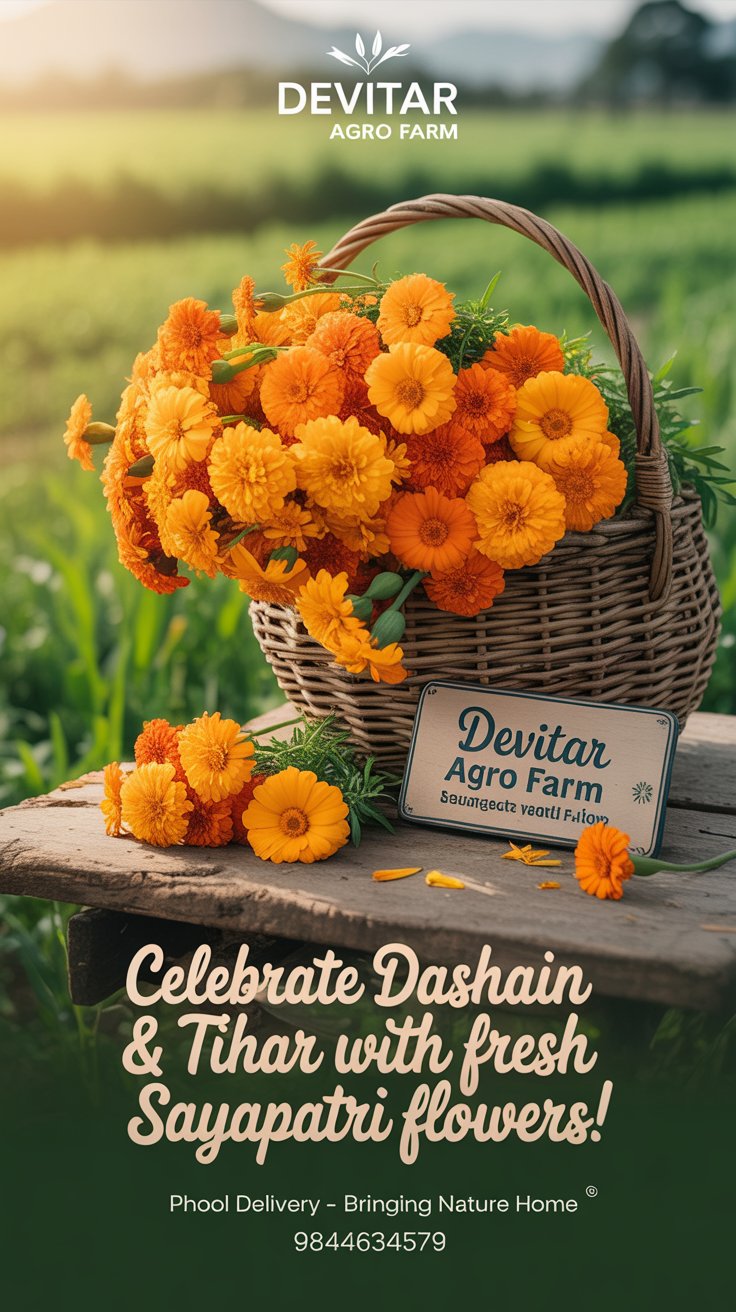 Sayapatri Flower Production and Uses